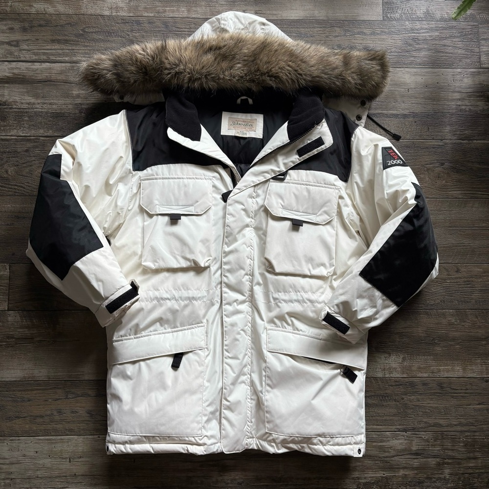 Down Winter Jacket Parka Ski Snowboard Coat Fur Hood